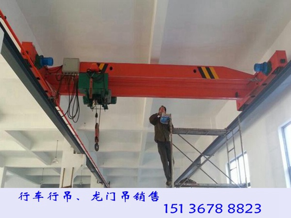 山西忻州10噸單梁行吊廠家只打品質(zhì)旗