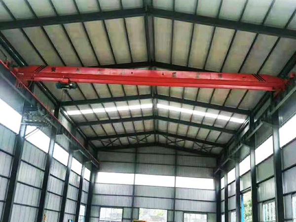 廣西防城港雙梁行吊廠家5t-18m單梁行車工作速度