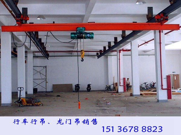 廣東深圳單梁行吊廠家 16t電動單梁橋式起重機